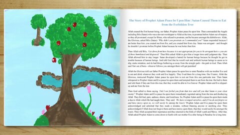 Prophet Adam Story for Kids | Islamic Stories for Kids Book