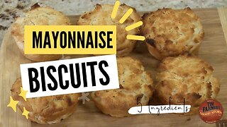 5 Ingredient Old Fashioned Mayonnaise Biscuits