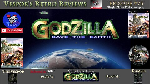 Godzilla Save the Earth (PS2) | Playstation 2 | Melee and Survival Modes| Godzilla Month