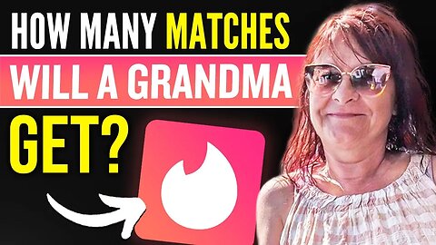 How Thirsty Are Men In 2023? (Grandma Tinder Experiment)