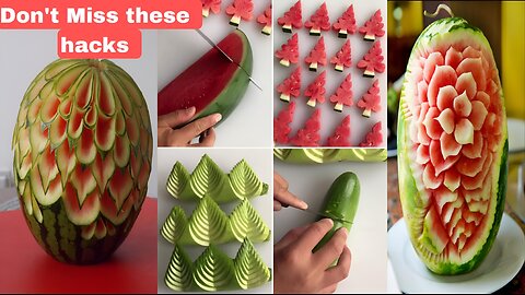 Ninja Fruit Cutting Hacks You Need to Know | Amazing Cutting Skills | Awesome Fast Worker