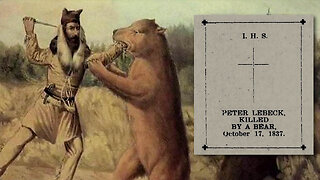 Strange Untold History - The Weird Story of a Man Killed by a California Grizzly Bear 🐻💀