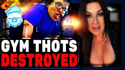 TikTok eGirl DESTROYED For INSANE Gym Behavior! Hilarious Backfire & Deletes The Clip In Shame