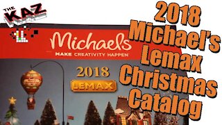2018 Michael's Lemax Christmas Catalog