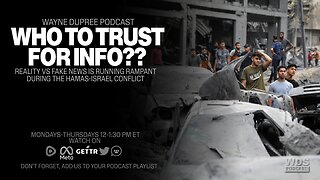 Do You Find It Harder To Believe The Hamas-Israel Reports?