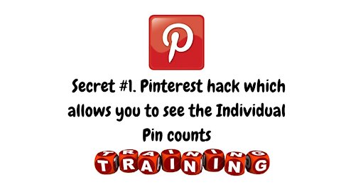 Secret #1 Pinterest Hack See Individual Pin Counts😎Powerful Pinterest Hacks 😎Pinterest Hacks 2021