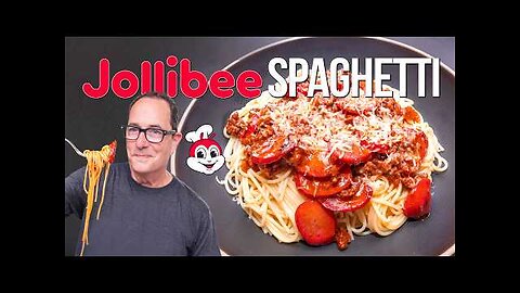 MAKING THE BEST JOLLIBEE SPAGHETTI AT HOME! | SAM THE COOKING GUY