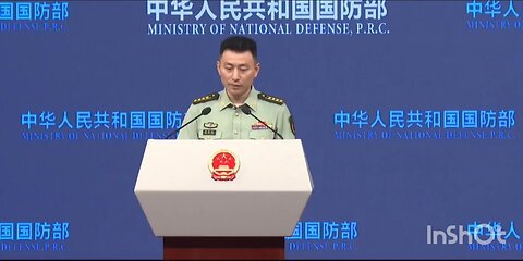 Chinese spokesperson on aerial patrol