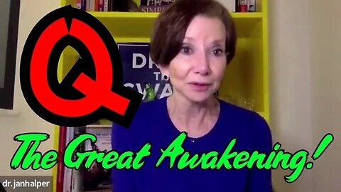 Dr. Jan Halper-Hayes HUGE INTEL- Q - The Great Awakening!