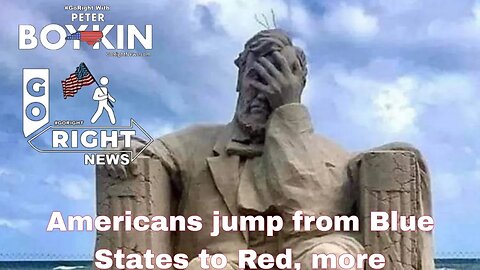Americans jump from Blue to Red, Epstein secrets released, illegal Mexican killer still on the loose