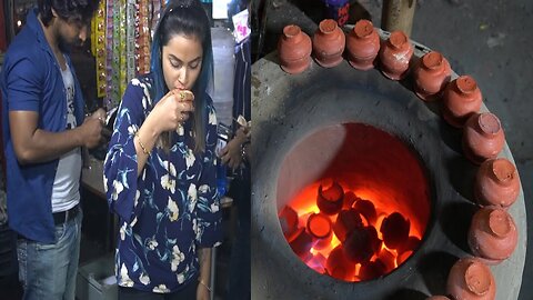 #TandooriChai kolkata Spcail Tandoor Chai | Indian Street Food