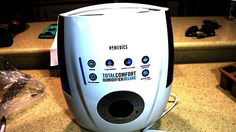 HoMedics total comfort humidifier deluxe review