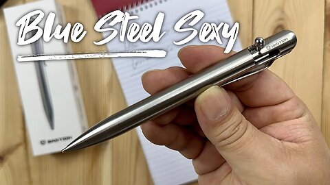 BASTION Stainless Steel Bolt Action Pen