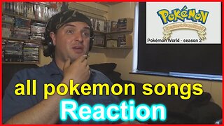 Reaction to all pokemon songs is on rumble