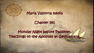 Monday Night before Passover. Teachings to the Apostles at Gethsemane.