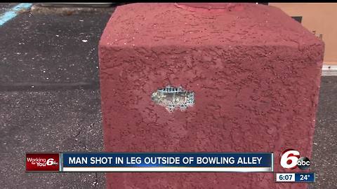 Man shot in leg outside Beech Grove bowling alley