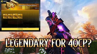 Legendary Gun for just 40 CP? | Gunrunner's Choice Edition 1, Cod Mobile