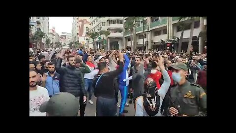 Huge Protests Erupt All Over Morocco In Opposition To Mandates