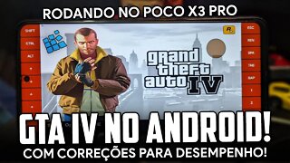 GTA 4 RODANDO NO ANDROID! | Exagear Windows | Poco X3 Pro Exagear GTA IV