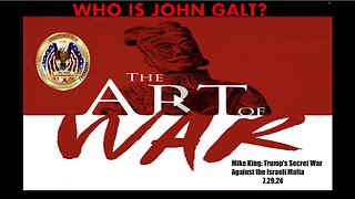 PATRIOT UNDERGROUND W/ Mike King: Trump's Secret War Against the Israeli Mafia. TY JGANON, SGANON