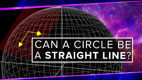 Groundbreaking Explanation About How A Circle Can Be A Straight Line