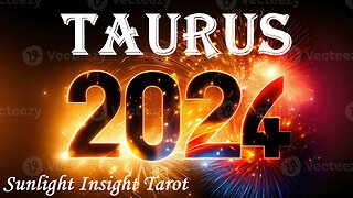 TAURUS♉ True Love Enters Your Life!❤️ You Level Up Hitting It Big Time!🤑 2024 Yearly Reading