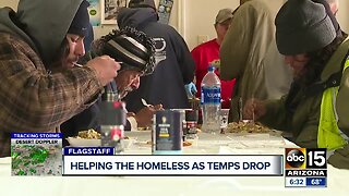 Helping the homeless as temperatures drop