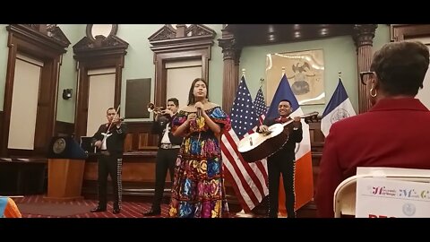 The Hispanic Heritage Month Celebration event Inside NYC Council Chambers 10/6/2022