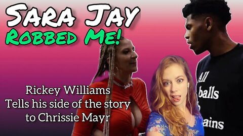 Sara Jay ROBBED Rickey Williams at Exxxotica in Chicago! Explains all on Chrissie Mayr's Wet Spot!