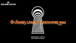 G Jones live in Vancouver 2022