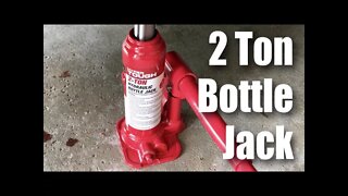 HyperTough 2 Ton Hydraulic Bottle Jack from Walmart Review