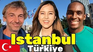 Foreigners first impressions of Istanbul Turkiye (street interviews)