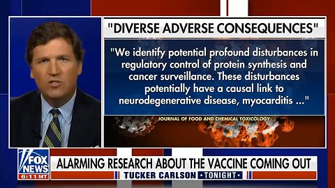 Tucker Explains Horrible Vaccine Side Effects