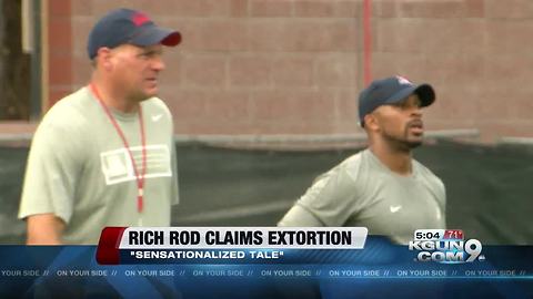 Rich Rodriguez claims extortion by former assistant