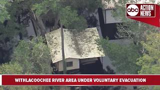 Voluntary evacuation order in effect for Withlacoochee River-area residents