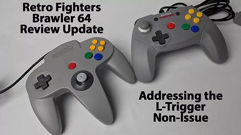 Retro Fighters Brawler 64 L Trigger Controversy Why It is a Non Issue