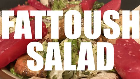 How to Make Fattoush Salad