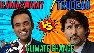 Vivek Ramaswamy Destroys The Climate Change Narrative That Justin Trudeau Is Pushing.