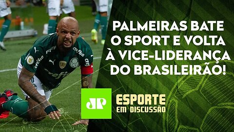 Palmeiras GANHA A 3ª SEGUIDA e ULTRAPASSA o Flamengo no Brasileirão! | ESPORTE EM DISCUSSÃO