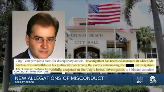 Delray Beach claims suspended city manager 'engaged in numerous instances of misconduct'