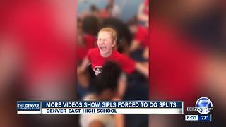 Video shows Denver cheerleaders forced into splits; East High School staff on administrative leave