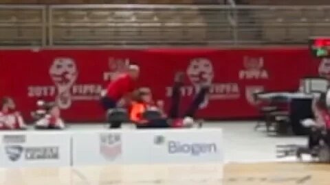 Out of Control Wheelchair - 2017 FIPFA World Cup