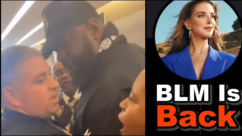BLM leader punks NYC cops, Trump supporter goes insanely Woke.