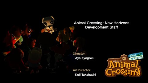 Animal Crossing New Horizons ENDING/CREDITS