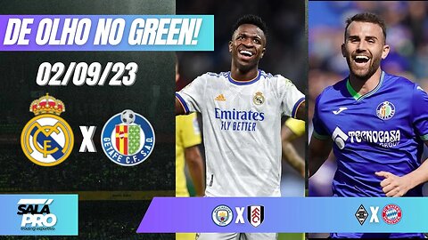 🟢APOSTAS DE FUTEBOL PARA O DIA 02 09 Tips De Olho No Green ⚽