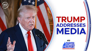 Trump Holds Wide-Ranging Press Conference at Mar-a-Lago Amid Calls for Harris to Address Media