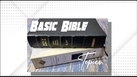 Basic Bible Topics, [Organizing Your Priorities]