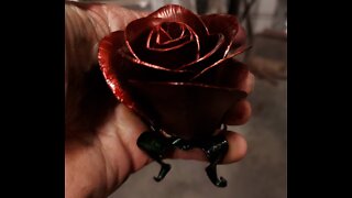 Metal Rose For My Granddaughter