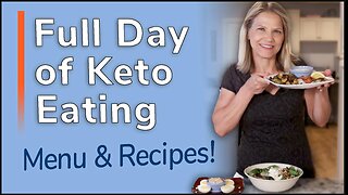 A Full Day of Keto – Eat This Today! Keto Menu & Recipes