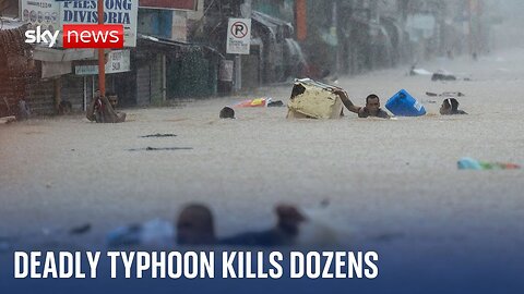 Typhoon Gaemi kills dozens, injures hundreds & sinks ships in Taiwan and Philippines